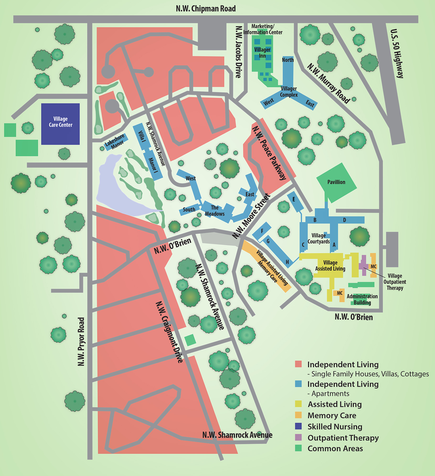JKV Campus Map